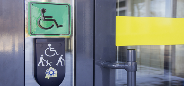automatic handicap door opener in Fillmore